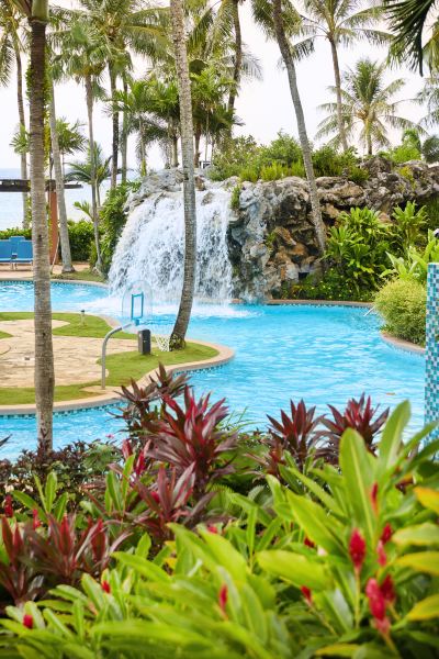 屋外プール デュシット ビーチリゾート グアムの写真