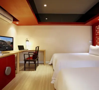 ห้องซูพีเรียร์ เตียงเดี่ยว 2 เตียง (ไม่มีหน้าต่าง)