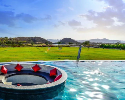 TatSaraasa Resort & Spa, Udaipur Hotels near Amberi