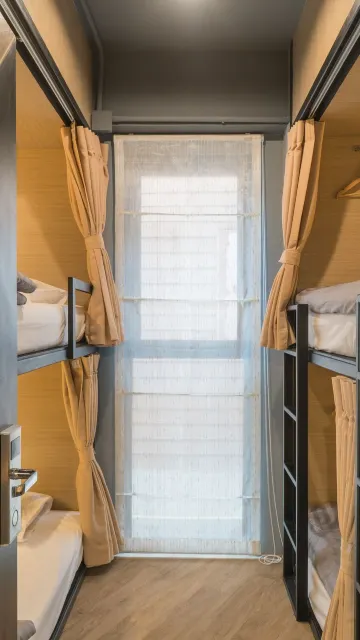 Bed In Six Bed Mixed Dormitory