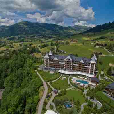 The Alpina Gstaad Hotel Exterior