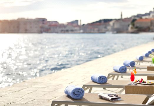 두브로브니크 구시가지 근처 호텔 엑셀시어 전경