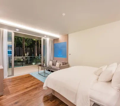 ห้องสบายพร้อมเข้าสู่สระว่ายน้ำ