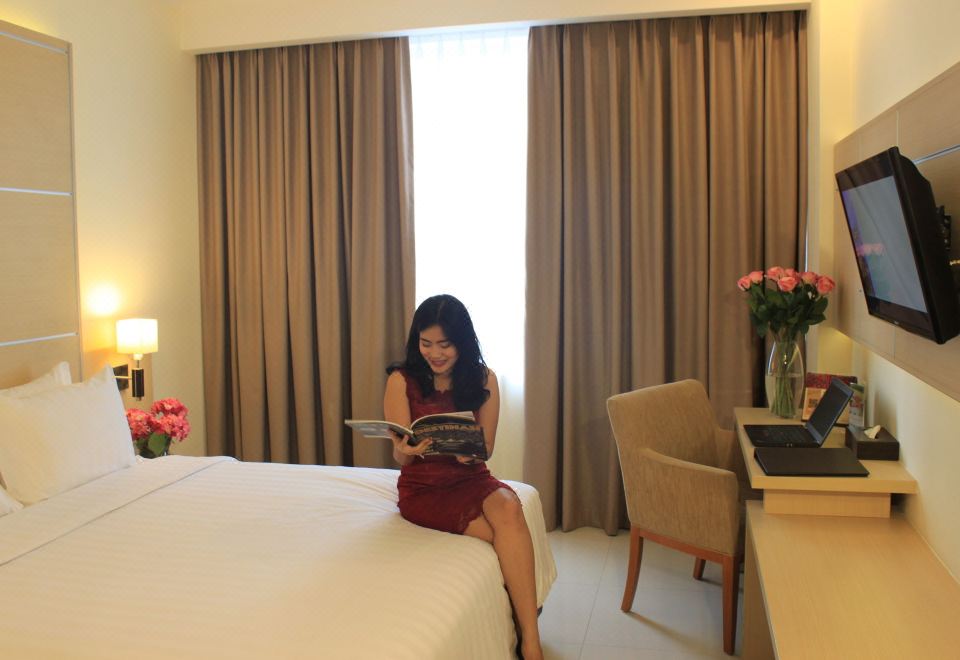 호라이즌 수카부미의 넓은 로비 또는 객실 내부 이미지