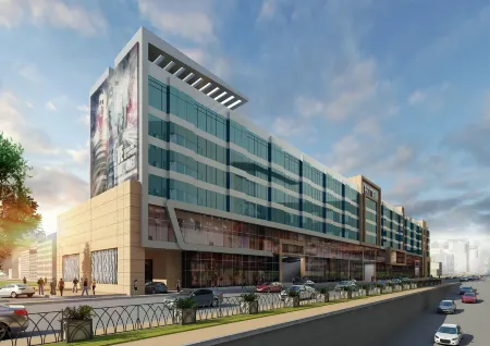 Studio M Arabian Plaza Hotel & Hotel Apartments Отели рядом с достопримечательностью «Dubai Driving Center Al Qusais 1»