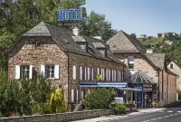 Logis Hôtel Restaurant Les 2 Rives Hôtels à : Buzeins