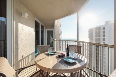 View from Hotel Gullwing #1002 3Br Beachfront W/ 180 View 3 Bedroom Condo Photo