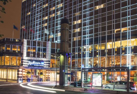 래디슨 블루 플라자 호텔 오슬로 외관