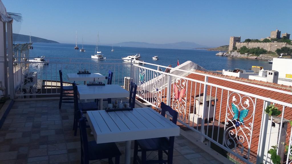 White and Blue Bodrum