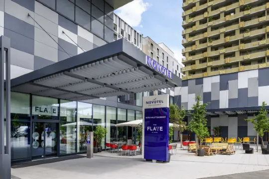 ノボテル ウィーン ハウプトバーンホフの外観の様子