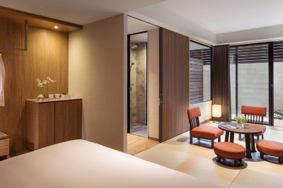 キングルーム（露天風呂付） 軽井沢マリオットホテルの写真