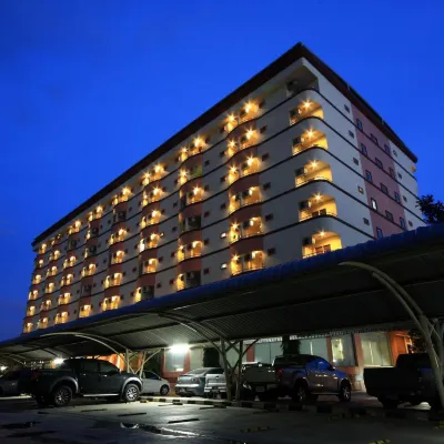 ทีเอสโฮม เซอร์วิส อพาร์ทเมนท์ โรงแรมใกล้เวทีมวยสยามอ้อมน้อย.