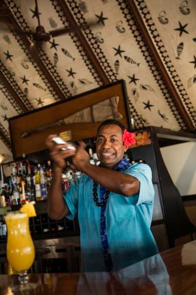 バー キャスタウェイ アイランド フィジー ママヌザ アイランズの写真