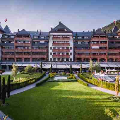 The Alpina Gstaad Hotel Exterior