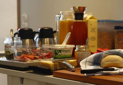 호비크로크 B & B 침실