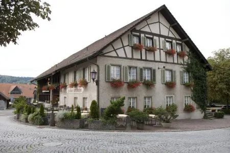 Hotel Gasthaus Hirschen Отели в г. Бругг