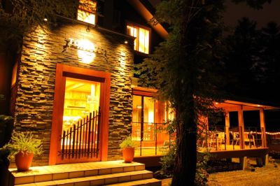 施設外観 白馬姫川温泉　ペンションＴＯＭＡＴＯの写真