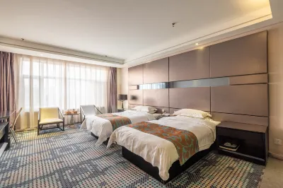 Tiantai Lvyou Shangwu Hotel Отели рядом с достопримечательностью «Alxa Heshuote's Royal Residence»