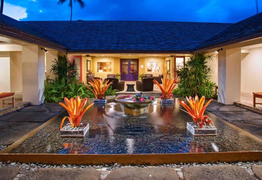 하나-마우이 리조트 야외 전경