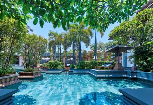 시엠립 호텔 내부 전경