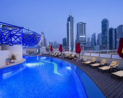 Leva Hotel and Suites, Mazaya Centre Hotels near Al Safa