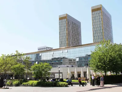 Novotel Luxembourg Kirchberg Отели рядом с достопримечательностью «Сад Трансисьон Петрюс»