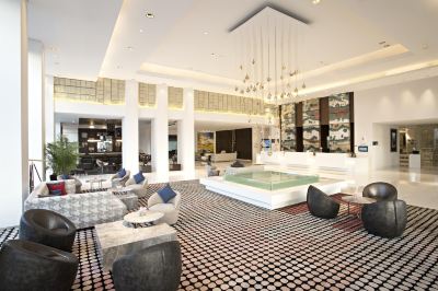 共有エリア ル メリディアン グルガオン デリー NCRの写真