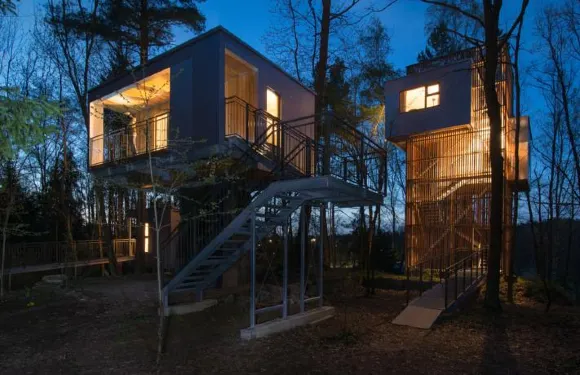 舒勒姆斯樹屋山林小屋