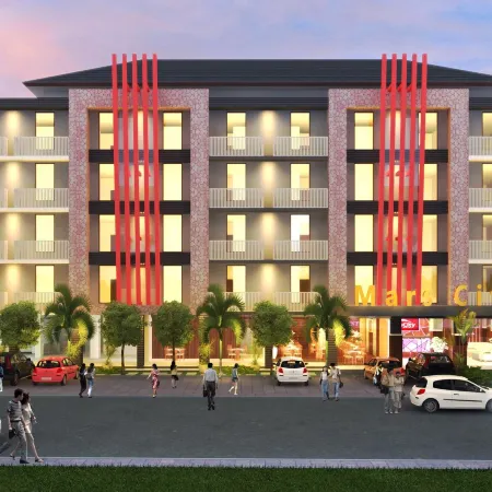Mars City Hotel Отели рядом с достопримечательностью «Пляж Пенджембак»
