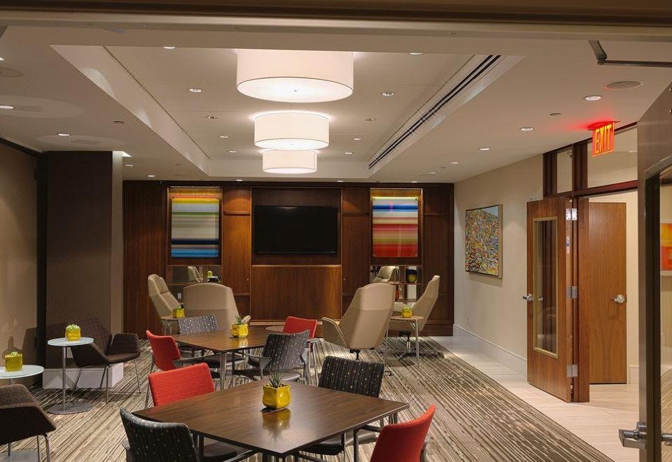 Club Quarters Hotel의 편안한 공용 공간