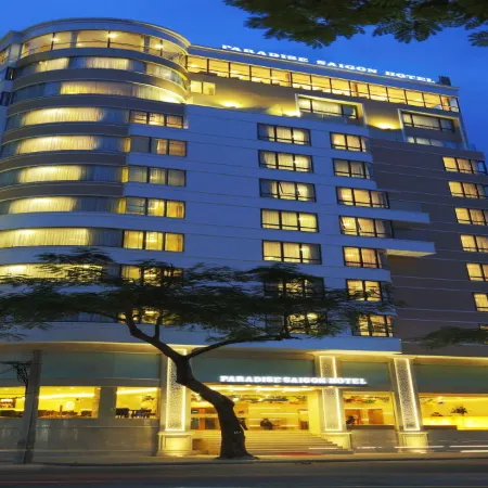 Paradise Saigon Boutique Hotel & Spa Отели рядом с достопримечательностью «Район 1»