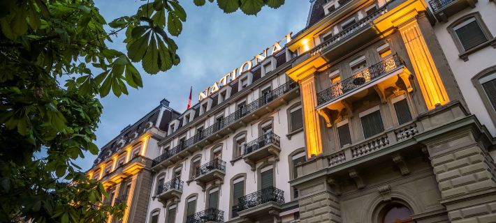 Grand Hotel National Luzern Hotele w: Lucerna