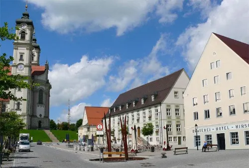 Akzent Brauerei Hotel Hirsch Hotels in Memmingerberg