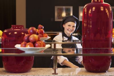 レストラン モーベンピック ホテル フランクフルト シティーの写真