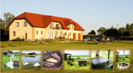 Agro Nad Stawem Отели в г. Пшодково