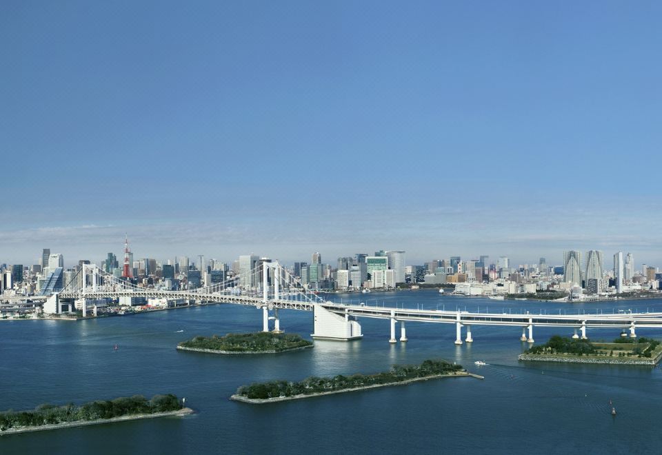 오다이바 호텔의 아름다운 야경