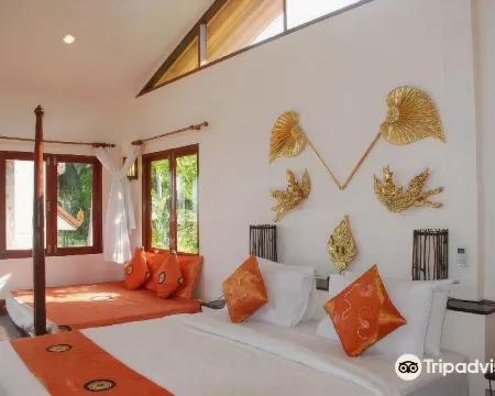 บังกะโลเตียงคิงไซส์พร้อมวิวสระว่ายน้ำ