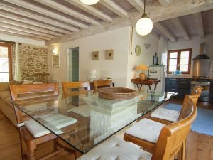 Quietly Located Holiday Home with Shared Pool in Roussines