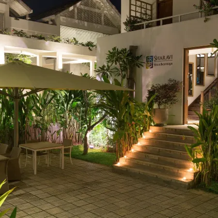 Sri Sharavi Beach Villas & Spa - with 43 Metre Saltwater Infinity Pool