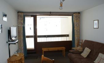 Studio in Montgenèvre, with Wonderful Mountain View, Balcony and Wifi - 400 m from The Slopes