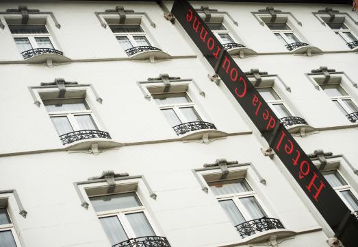 Hotel de la Couronne LiegeOver view