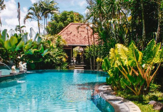 빌라 소니아 우붓 수영장