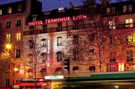 Terminus Lyon Hotel Paris Отели рядом со станцией Вокзал Аустерлиц