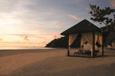 プライベートビーチ シャングリ・ラ ラサリアリゾート＆スパ コタキナバルの写真