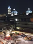 Diana Roof Garden - breakfast