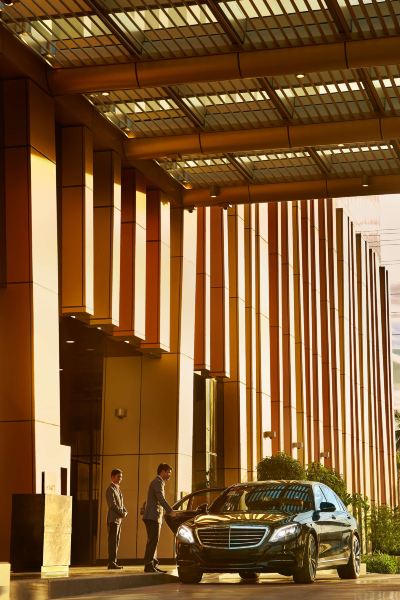 共有エリア ハイアット リージェンシー マニラ シティ オブ ドリームズの写真