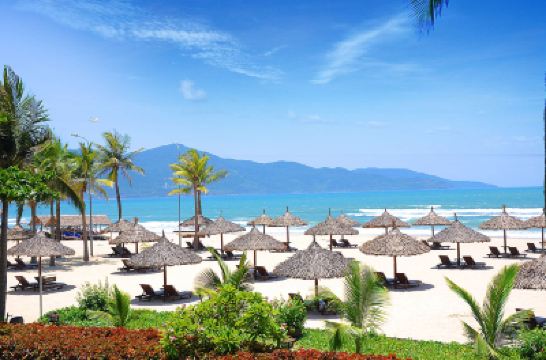 プライベートビーチ フラマ リゾート ダナンの写真