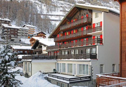 호텔 알푸벨 마터호른 뷰 발코니