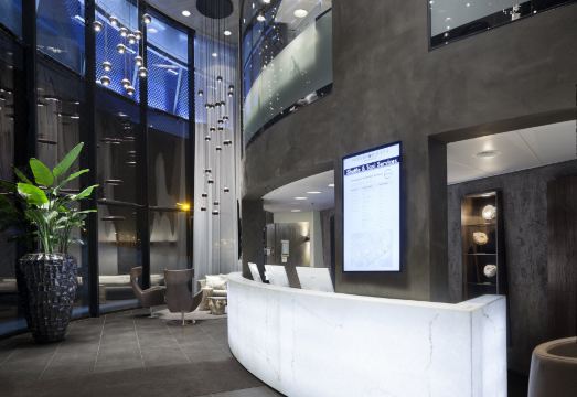 플레처 호텔 암스테르담 레스토랑 내부