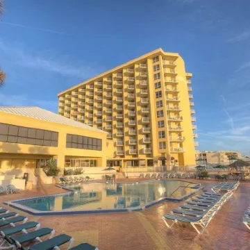 代託納海灘海濱萬麗酒店 鄰近Daytona Beach Marina的酒店